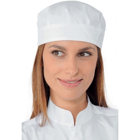 Calot de Cuisine Unisexe 078300 Isacco