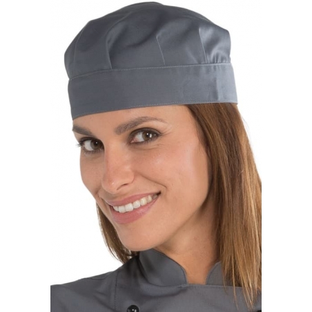 Calot De Cuisine Bicolore En Coton - Taille Unique, Pour Cuisinier, Pizzaiolo, Pâtissier