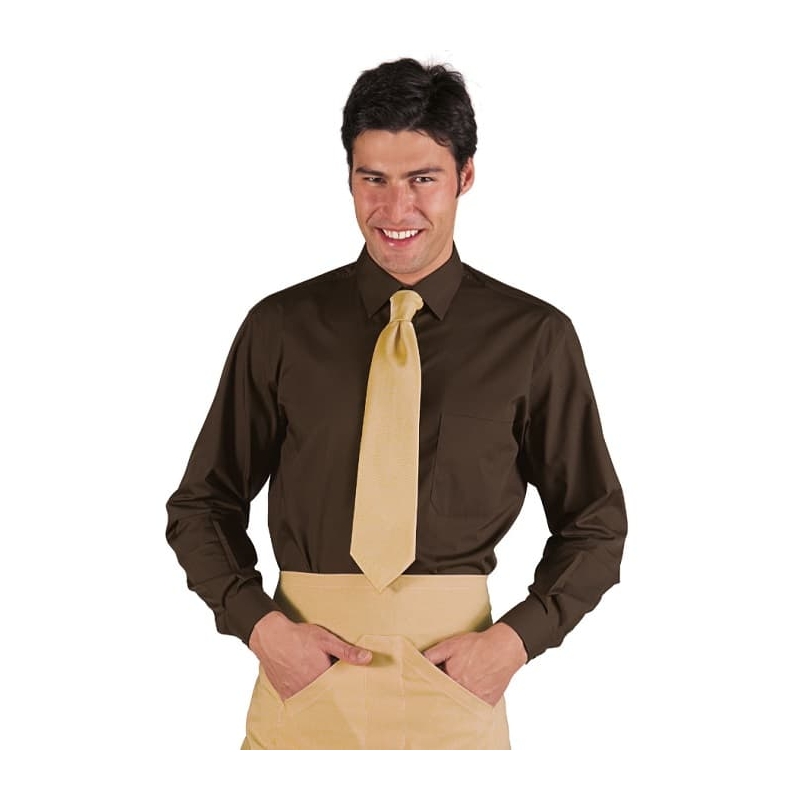 Chemise de Service manches longues Unisexe Camicia Isacco