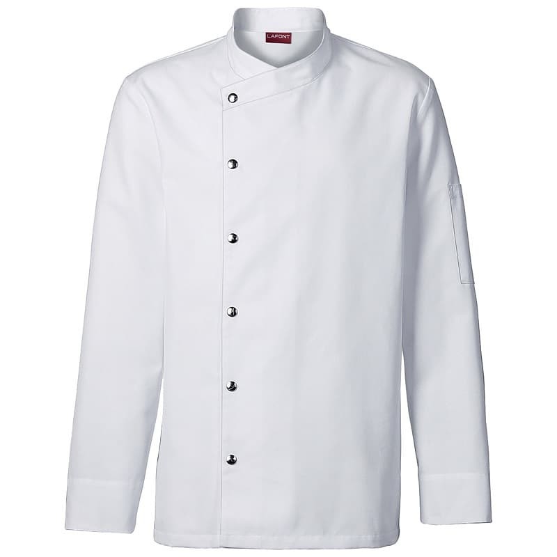 Veste De Cuisine Blanche Avec Poches Pour Femme - Fashion