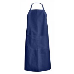 Rouge et tablier blanc pour boucher Traiteur cuisine professionnel Chef Tablier Bleu Marine