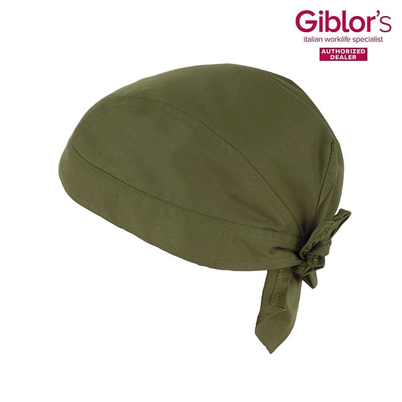 Lot de 2 Calots de Cuisine Unisexe Bandana GIBLOR'S
