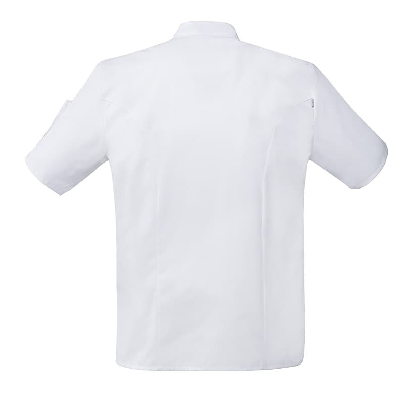 Veste de Cuisine Unisexe Nero Manches Courtes Robur