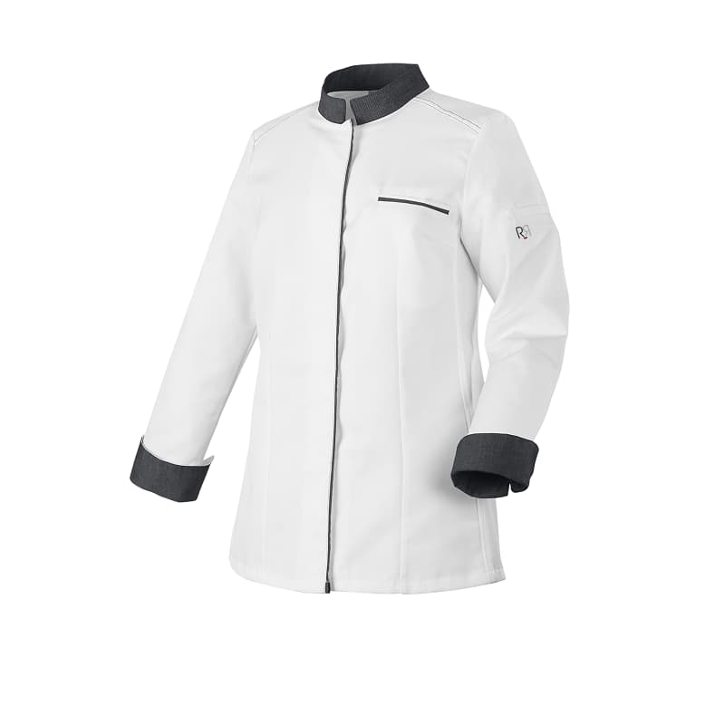 Veste de Cuisine Femme Elbax Manches Longues Robur