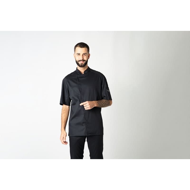 Veste de Cuisine Unisexe Benak Manches Courtes Robur