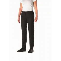 Pantalon de cuisine écologique FEMME ROBUR ECUME - Noir Noir - Prêt-à-Porter Pantalon de cuisine écologique FEMME ROBUR ECUME - Noir Noir - Prêt-à-Porter