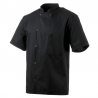 Veste de Cuisine Unisexe Inox Manches Courtes Robur