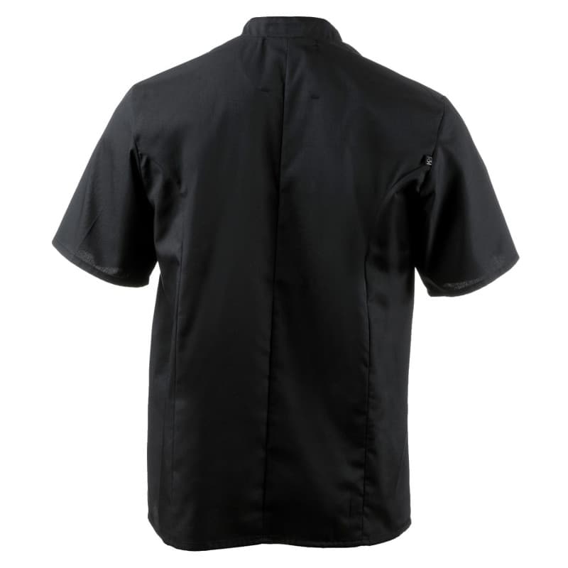 Veste de Cuisine Unisexe Inox Manches Courtes Robur