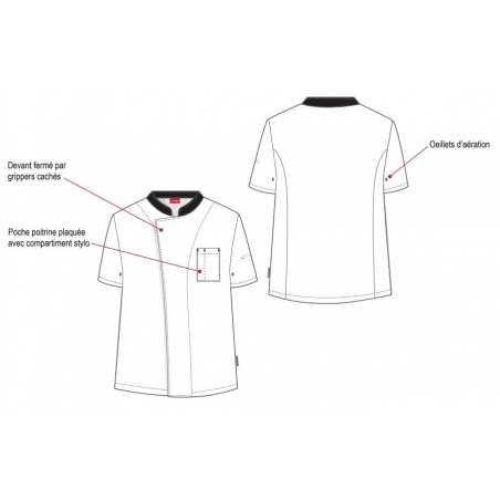 Veste de Cuisine Homme Turnip Lafont