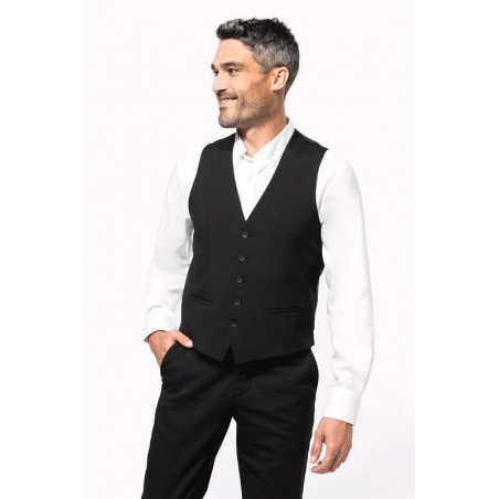Gilet de Service Homme K501 Noir Kariban