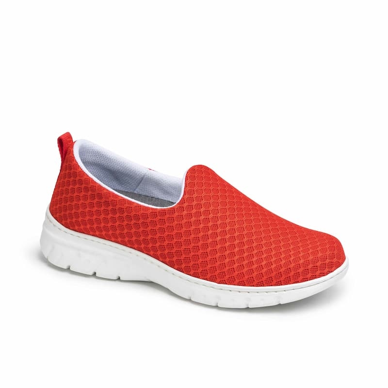 Chaussure de Cuisine Unisexe Valencia Plus Rouge Dian