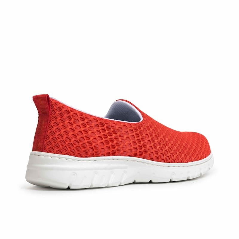 Chaussure de Cuisine Unisexe Valencia Plus Rouge Dian
