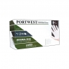 Gants jetables Latex Poudrés Incolore A910 Portwest