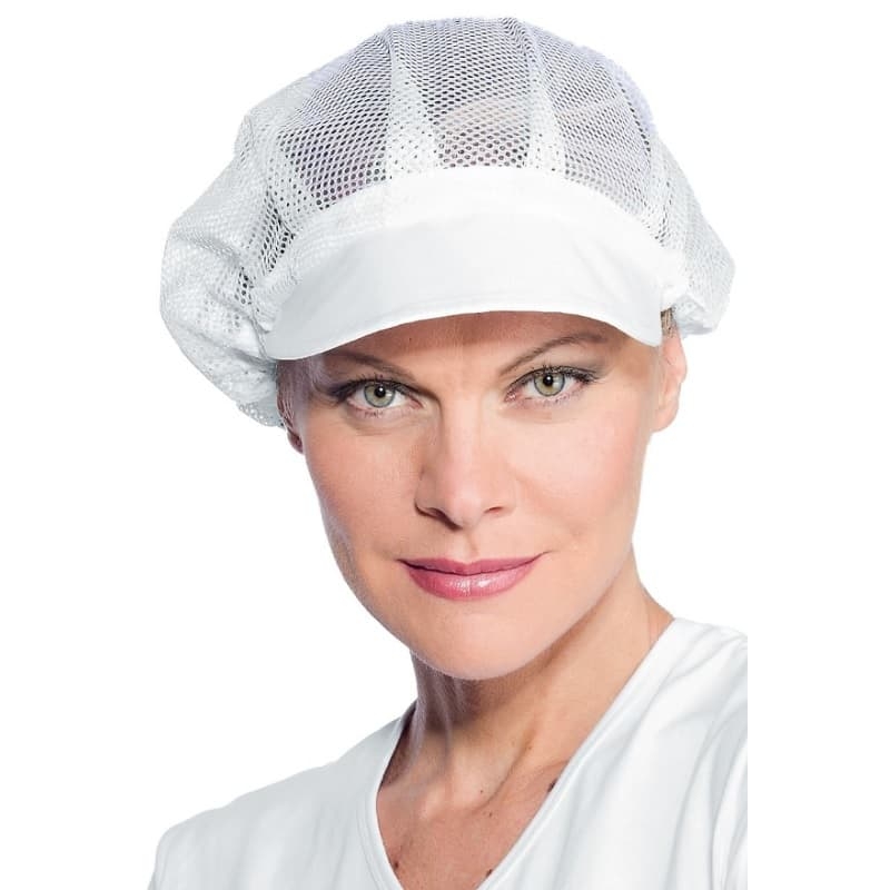 Coiffe filet avec visière 081010 Isacco