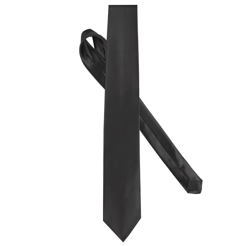 Cravate satinée chic à prix mini pour accueil et service K860 Kariban
