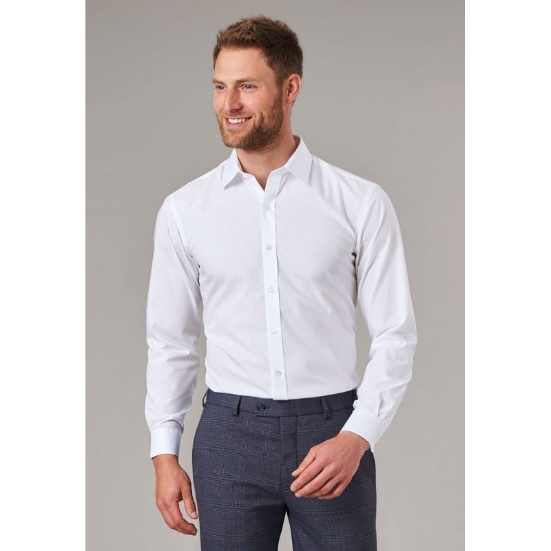 Chemise sans repassage coupe slim Este Brook Taverner