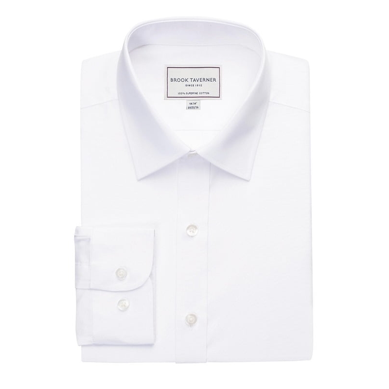 Chemise sans repassage coupe slim Este Brook Taverner