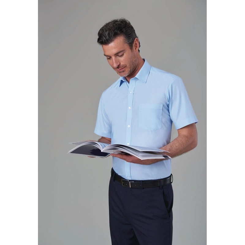 Chemise manche courte coupe classique Vesta Brook Taverner