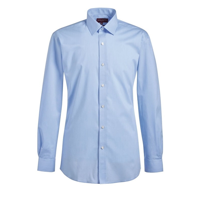 Chemise coton stretch coupe slim Pisa Brook Taverner