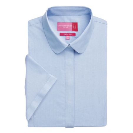 Chemisier coton stretch manche courte Soave Brook Taverner