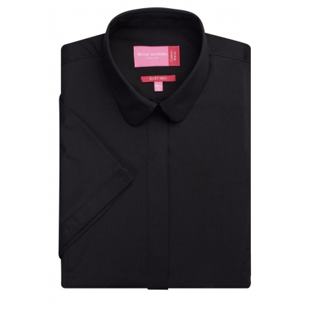 Chemisier coton stretch manche courte Soave Brook Taverner