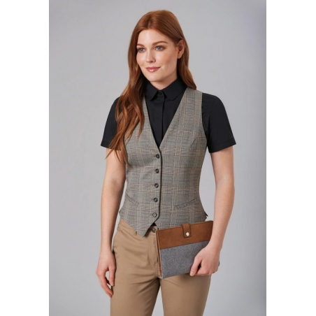 Chemisier coton stretch manche courte Soave Brook Taverner