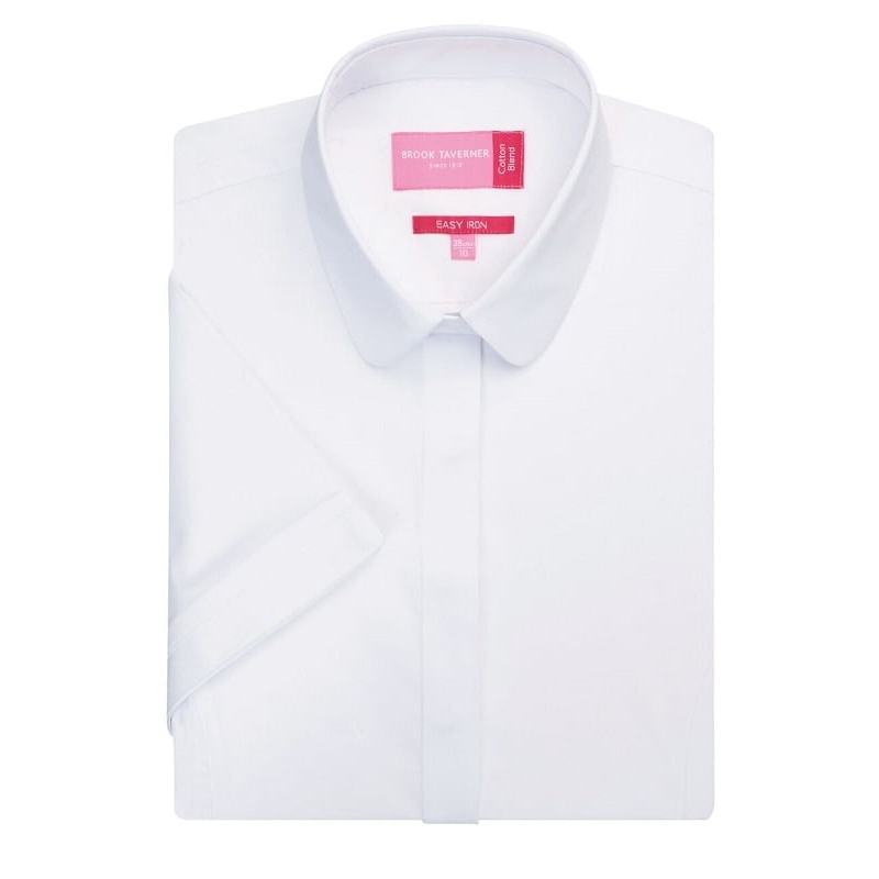 Chemisier coton stretch manche courte Soave Brook Taverner