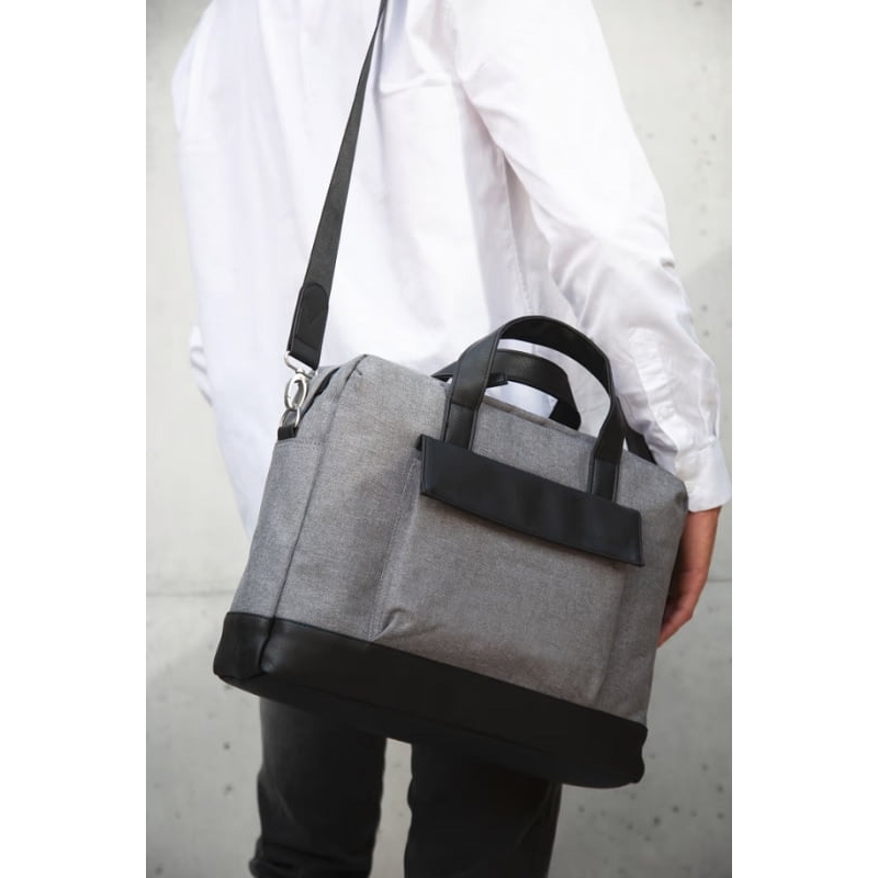 Sac porte-ordinateur matelassé à compartiments