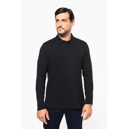 Polo homme manche longue Premium Supima PK202 Kariban
