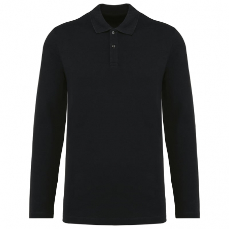 Polo homme manche longue Premium Supima PK202 Kariban