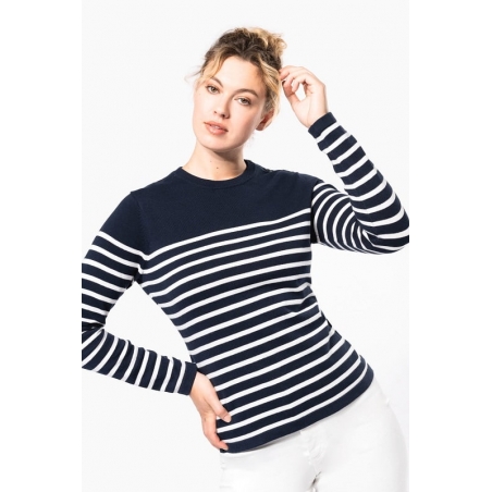 Pull marinière Femme K990 Kariban Pull marinière Femme K990 Kariban