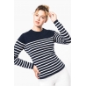 Pull marinière Femme K990 Kariban Pull marinière Femme K990 Kariban