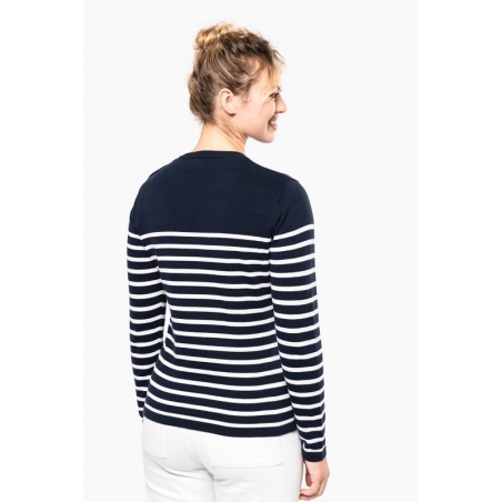 Pull marinière Femme K990 Kariban Pull marinière Femme K990 Kariban