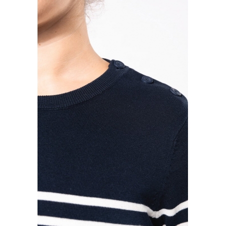 Pull marinière Femme K990 Kariban Pull marinière Femme K990 Kariban