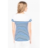 T-shirt marinière manches courtes Femme K3034 Kariban T-shirt marinière manches courtes Femme K3034 Kariban