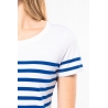 T-shirt marinière manches courtes Femme K3034 Kariban T-shirt marinière manches courtes Femme K3034 Kariban