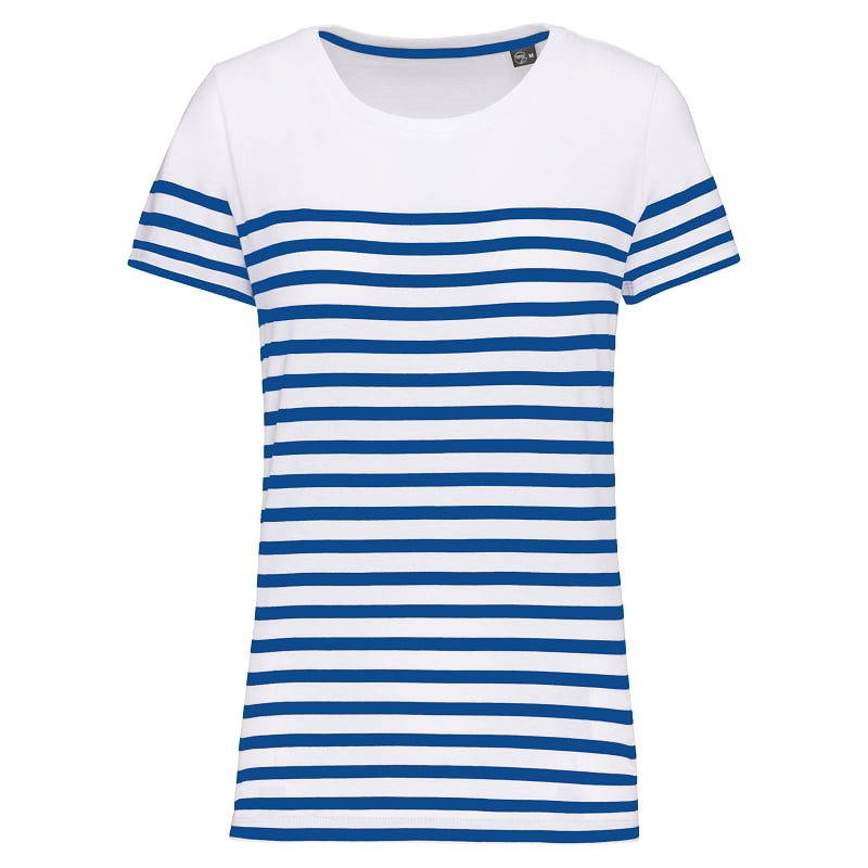 T-shirt marinière manches courtes Femme K3034 Kariban