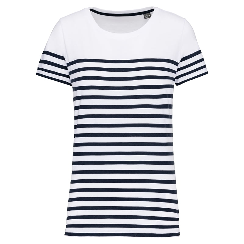 T-shirt marinière manches courtes Femme K3034 Kariban