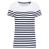 T-shirt marinière manches courtes Femme K3034 Kariban T-shirt marinière manches courtes Femme K3034 Kariban