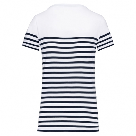 T-shirt marinière manches courtes Femme K3034 Kariban T-shirt marinière manches courtes Femme K3034 Kariban