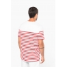T-shirt marinière manches courtes Homme K3033 Kariban