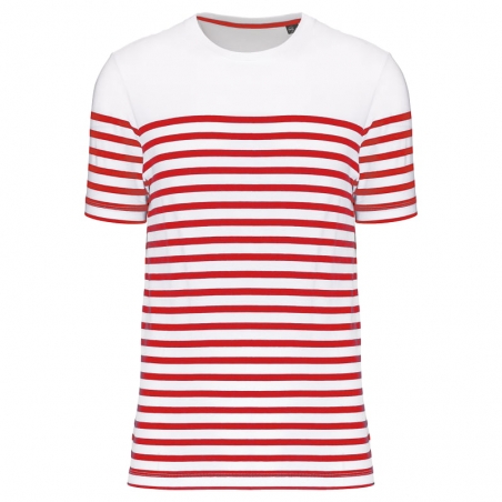 T-shirt marinière manches courtes Homme K3033 Kariban