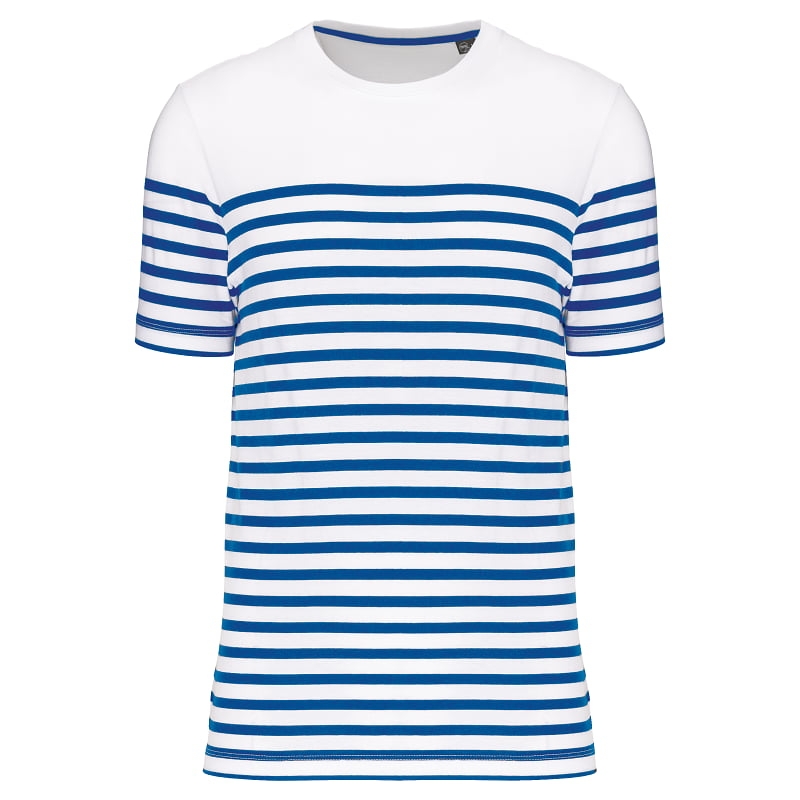 T-shirt marinière manches courtes Homme K3033 Kariban