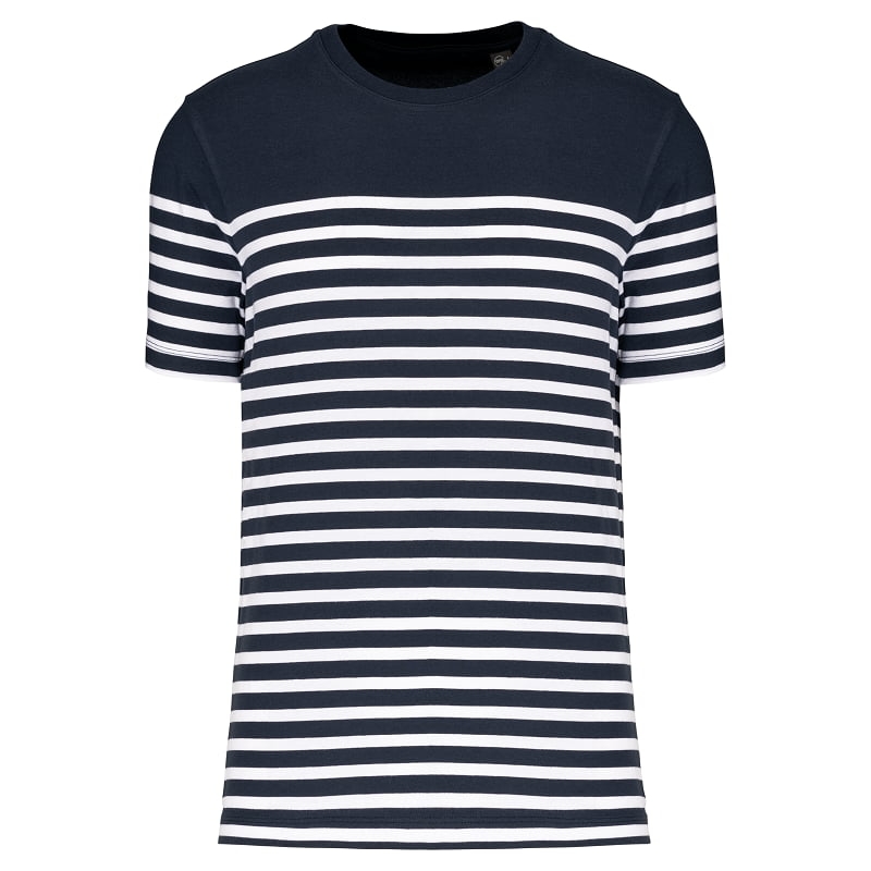 T-shirt marinière manches courtes Homme K3033 Kariban