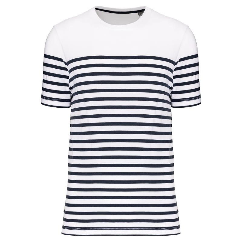 T-shirt marinière manches courtes Homme K3033 Kariban