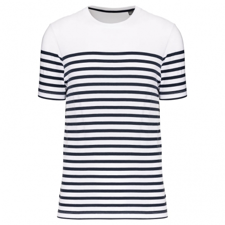 T-shirt marinière manches courtes Homme K3033 Kariban