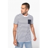 T-shirt marinière avec poches Homme K378 Kariban T-shirt marinière avec poches Homme K378 Kariban