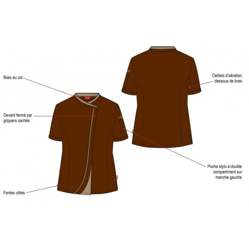 Veste de Cuisine Femme Ginseng Lafont