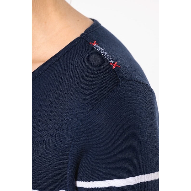 T-shirt marinière manches longues Femme K386 Kariban