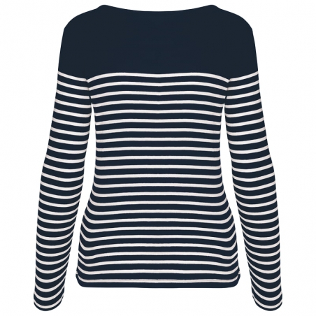 T-shirt marinière manches longues Femme K386 Kariban